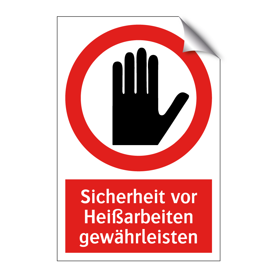 Sicherheit vor Heißarbeiten gewährleisten