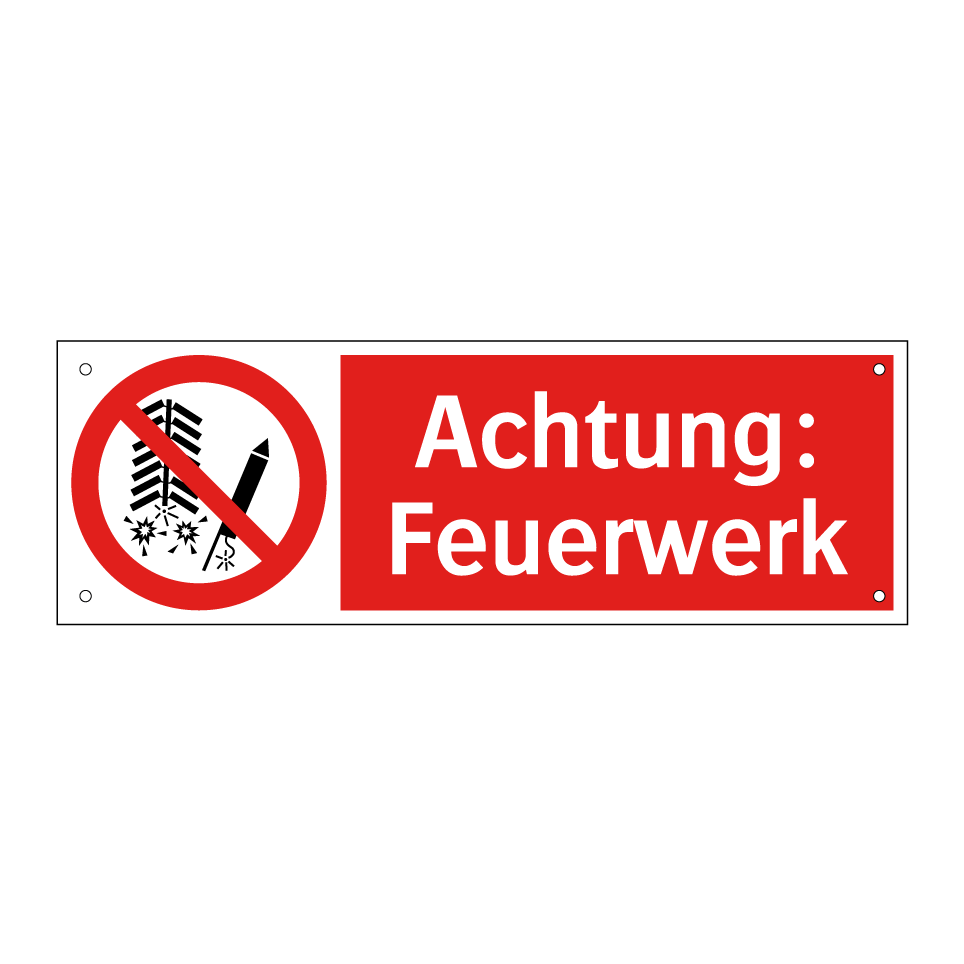 Achtung: Feuerwerk