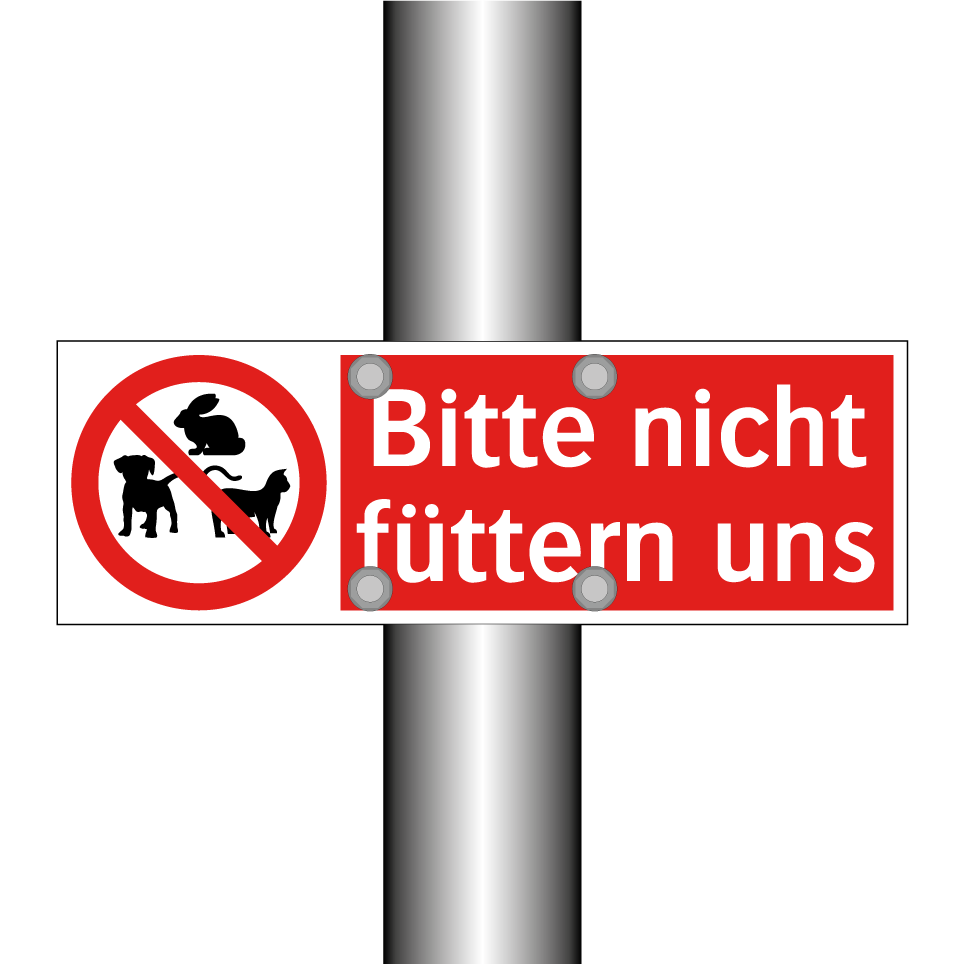 Bitte nicht füttern uns