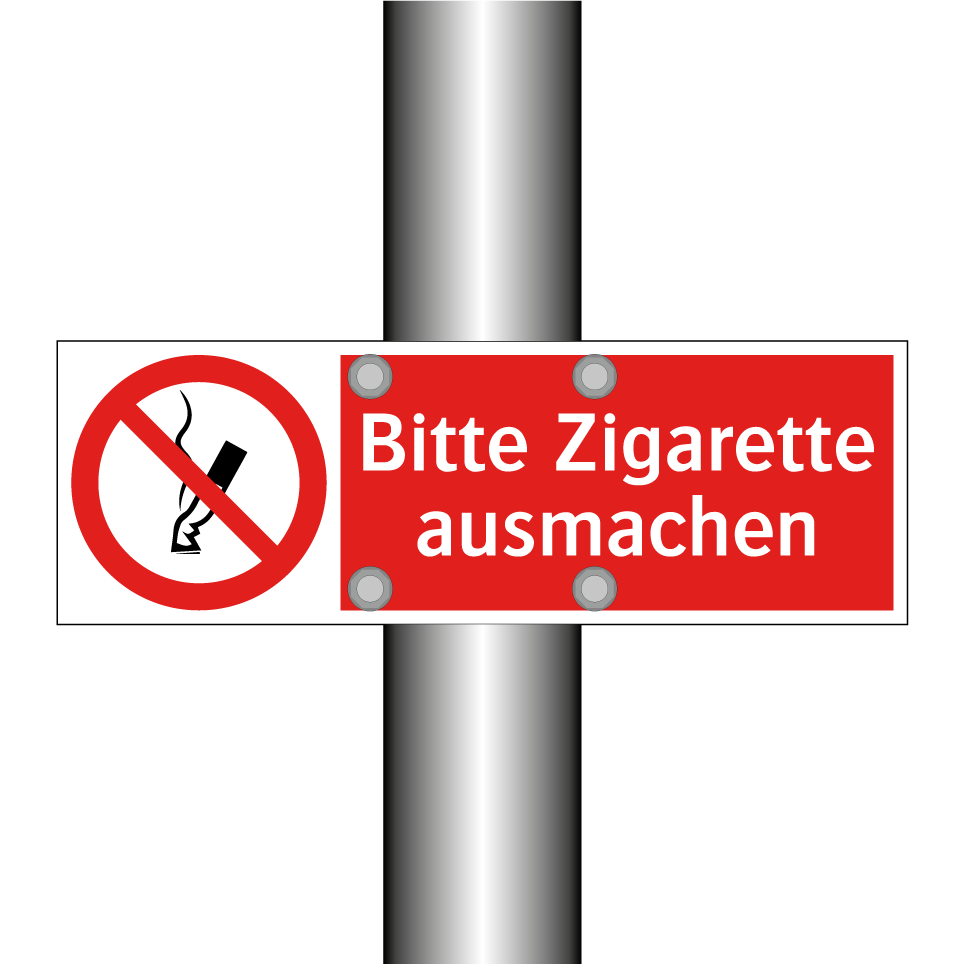 Bitte Zigarette ausmachen