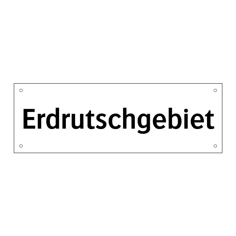 Erdrutschgebiet