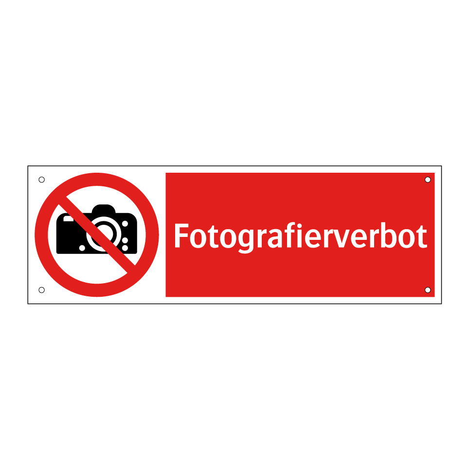Fotografierverbot