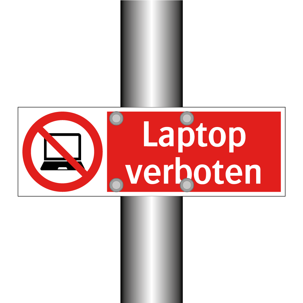 Laptop verboten