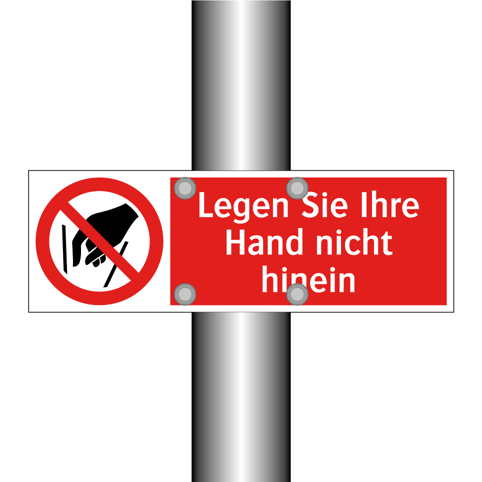 Legen Sie Ihre Hand nicht hinein