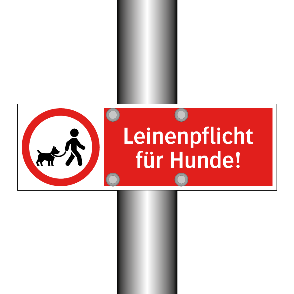 Leinenpflicht für Hunde!