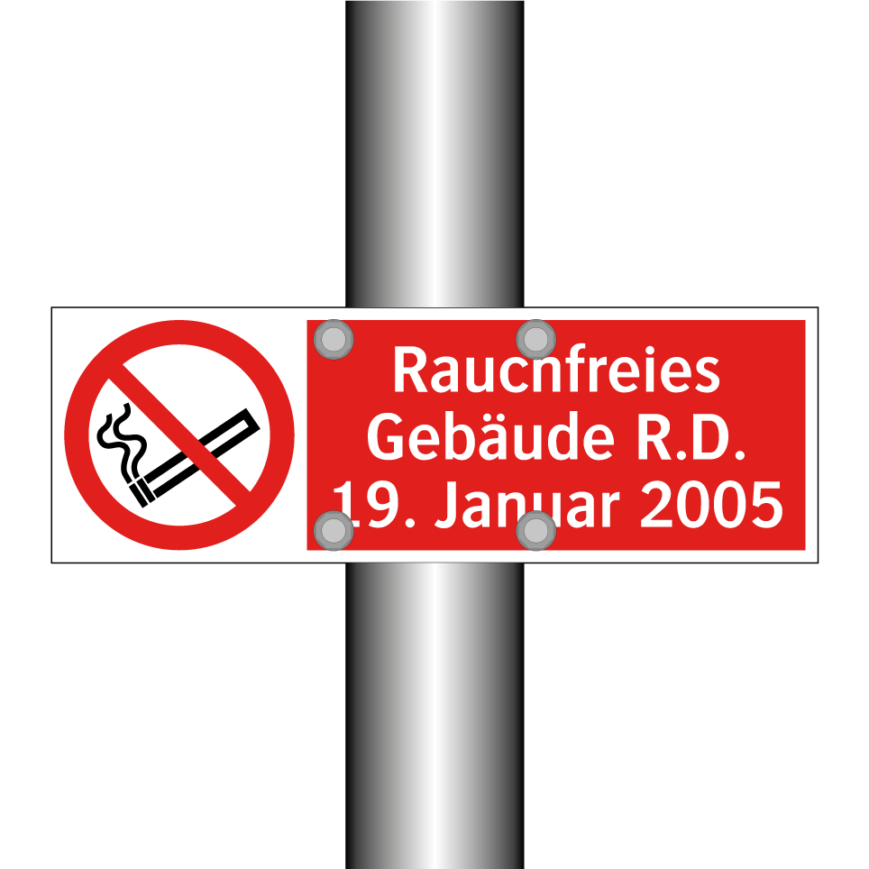 Rauchfreies Gebäude R.D. 19. Januar 2005