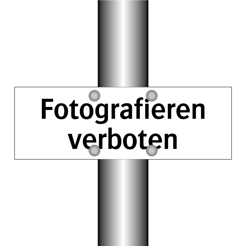 Fotografieren verboten