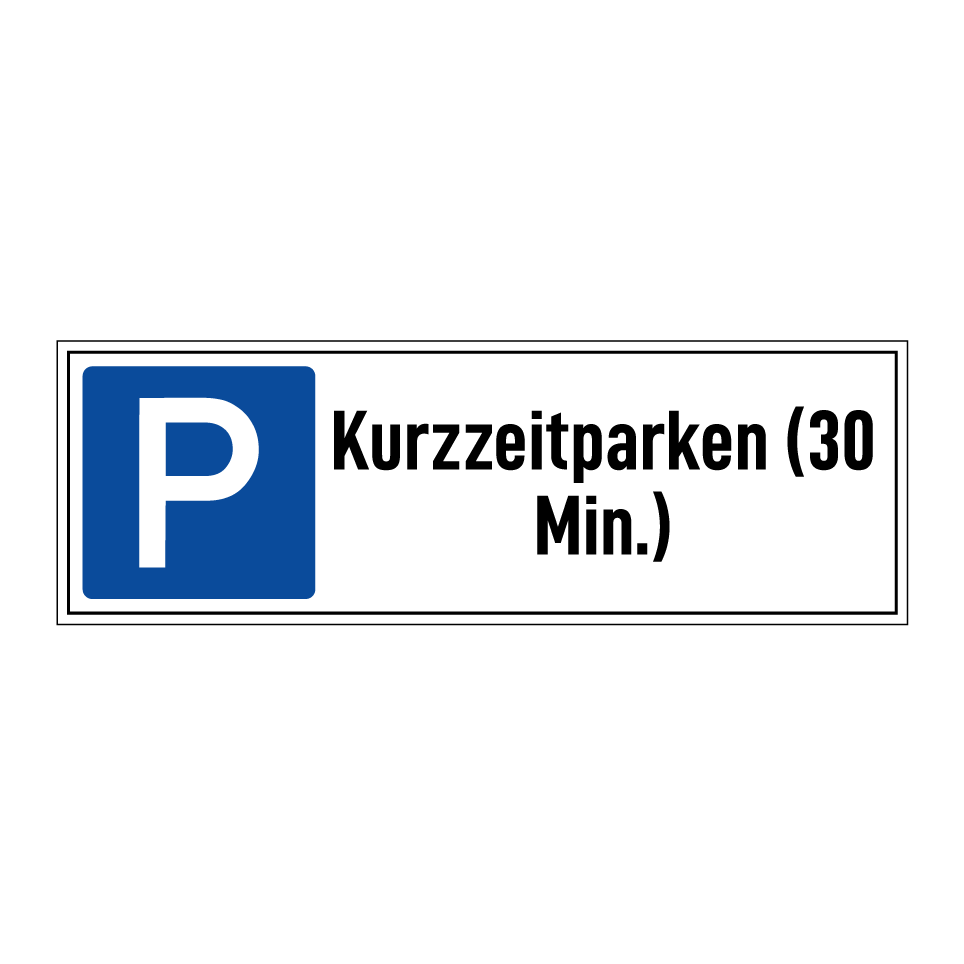 Kurzzeitparken (30 Min.)
