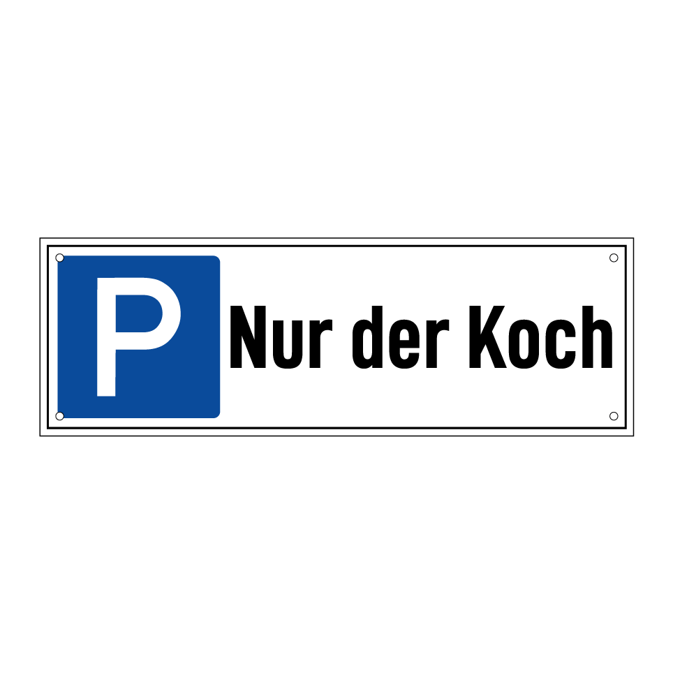 Nur der Koch