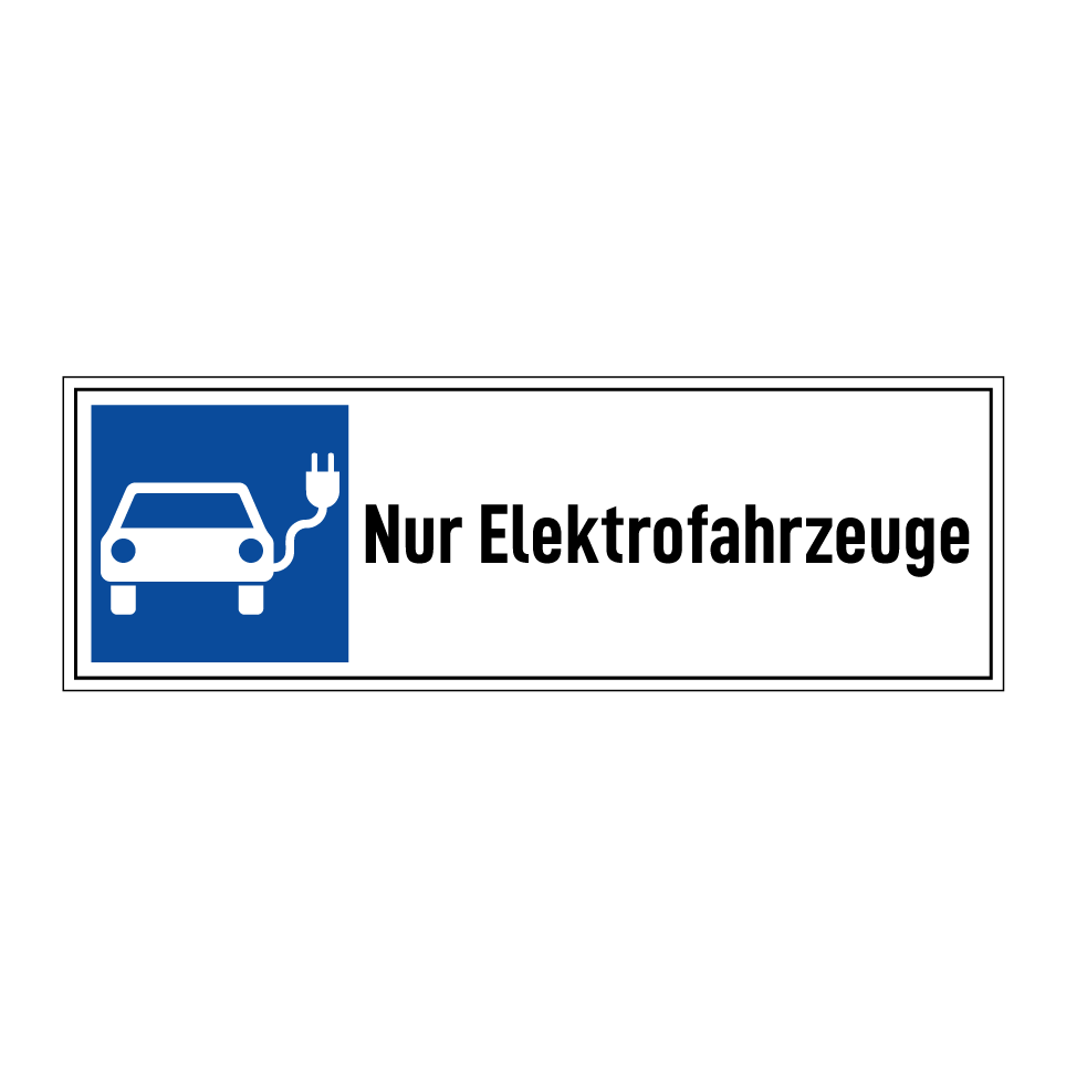 Nur Elektrofahrzeuge