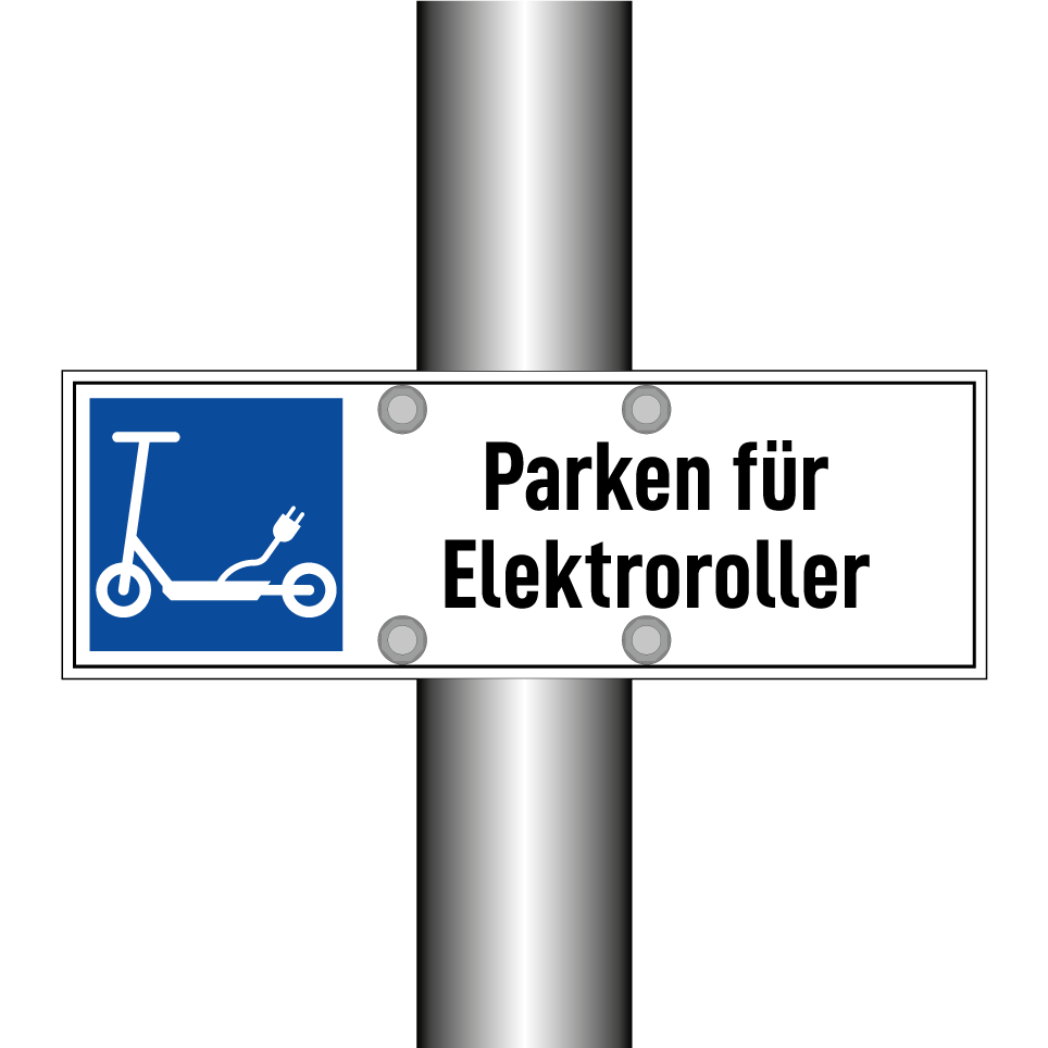 Parken für Elektroroller
