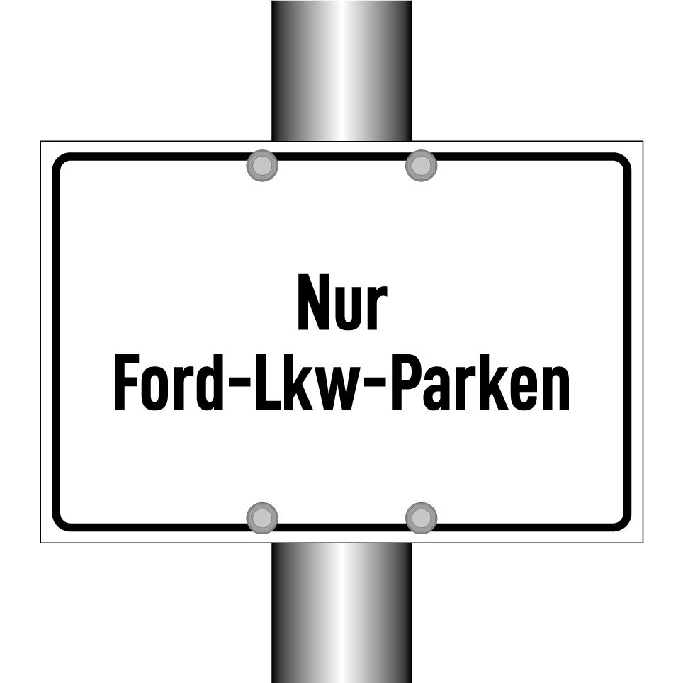 Nur Ford-Lkw-Parken