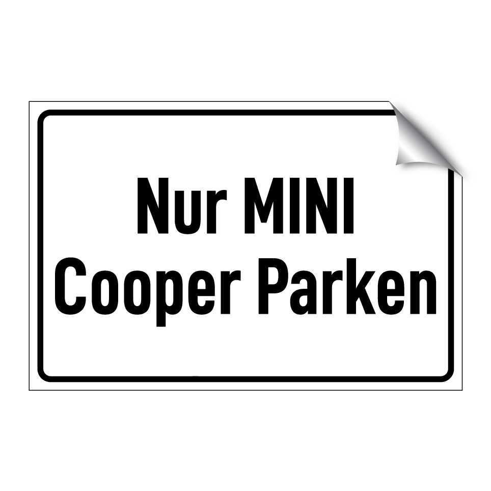 Nur MINI Cooper Parken