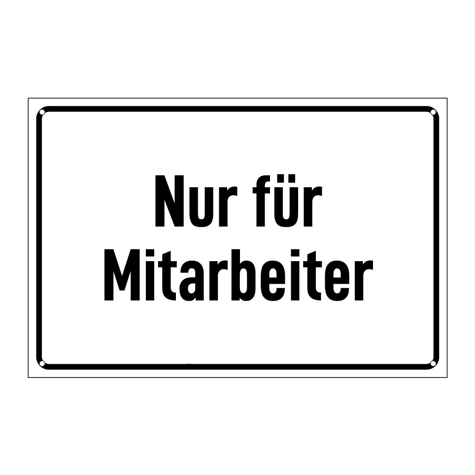 Nur für Mitarbeiter