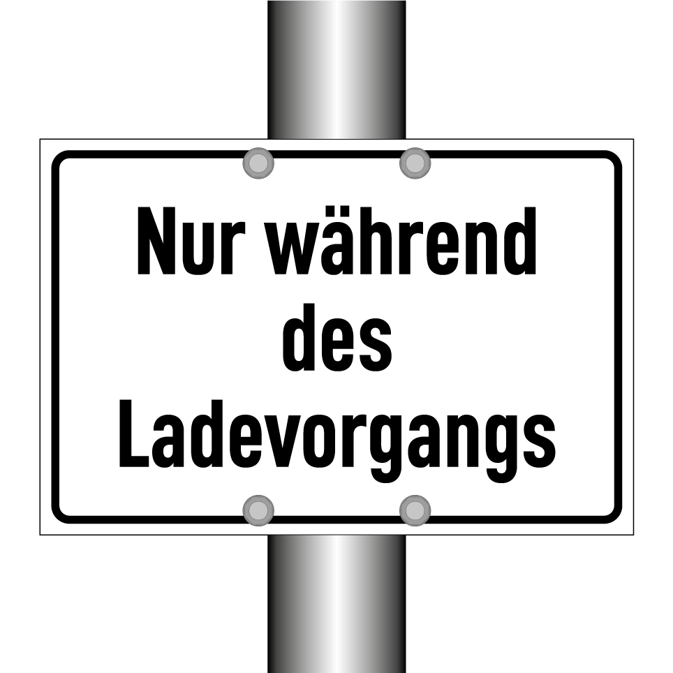 Nur während des Ladevorgangs