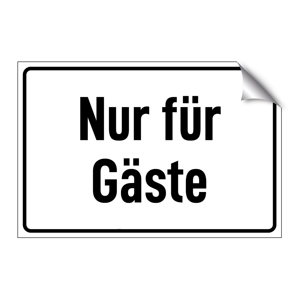 Nur für Gäste