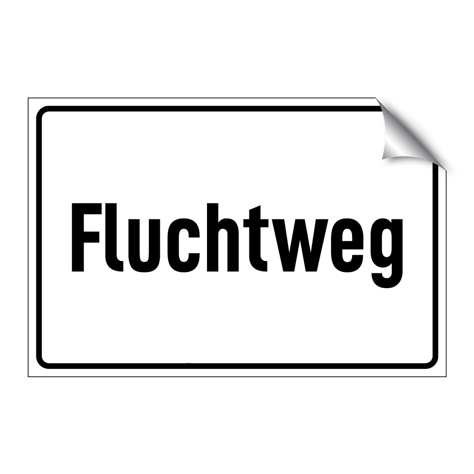 Fluchtweg