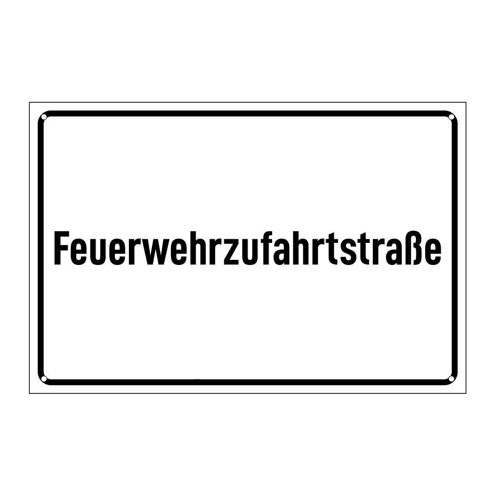 Feuerwehrzufahrtstraße