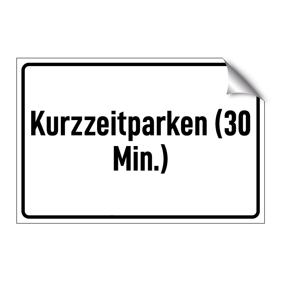 Kurzzeitparken (30 Min.)