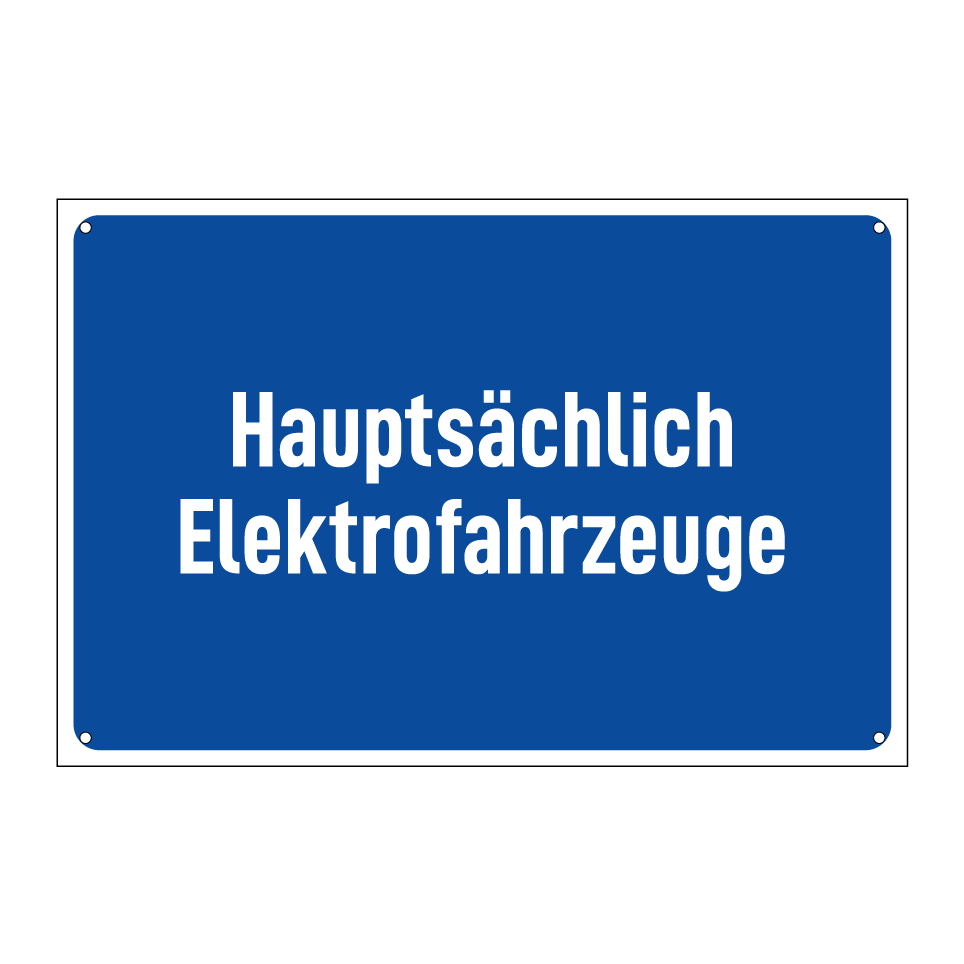 Hauptsächlich Elektrofahrzeuge