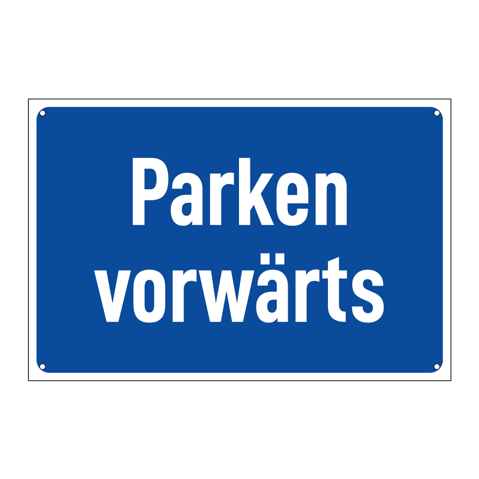 Parken vorwärts