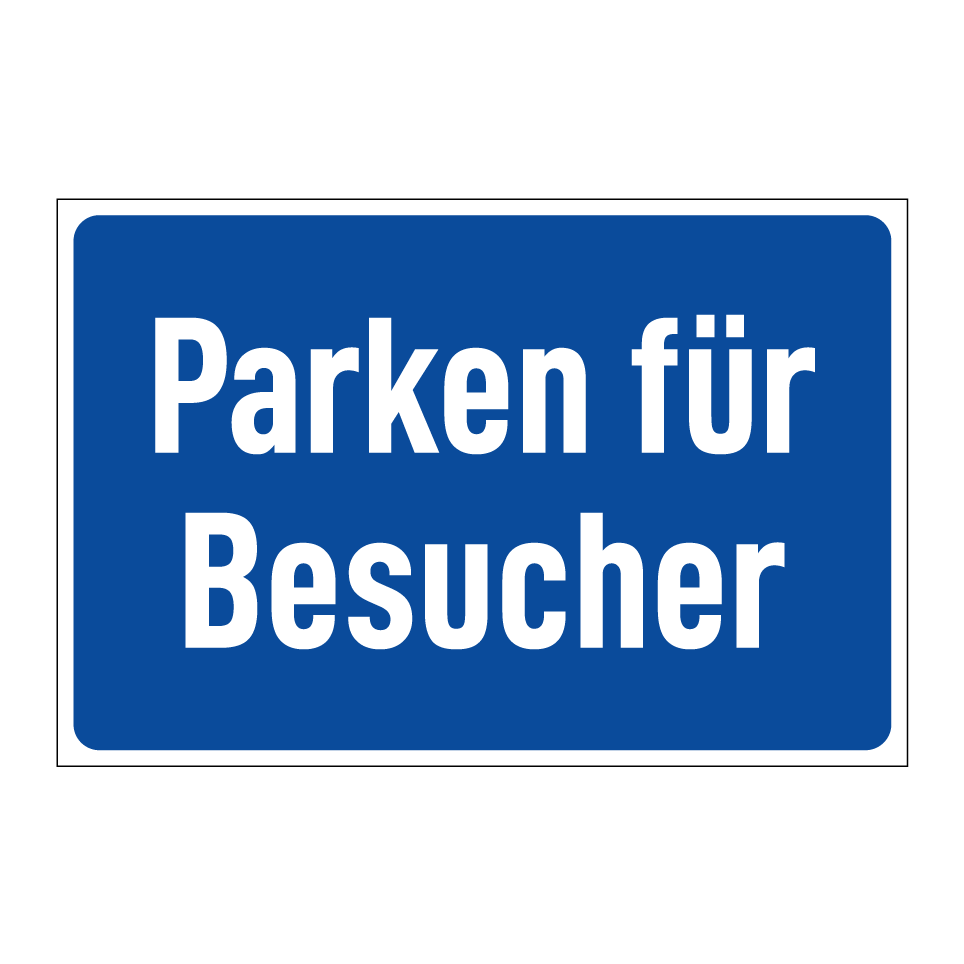Parken für Besucher