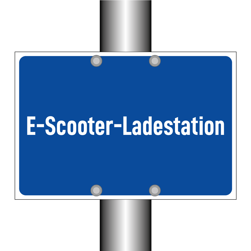 E-Scooter-Ladestation