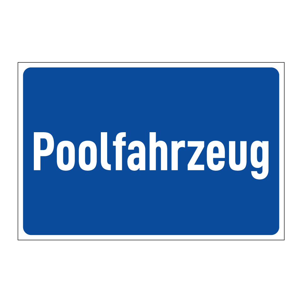 Poolfahrzeug