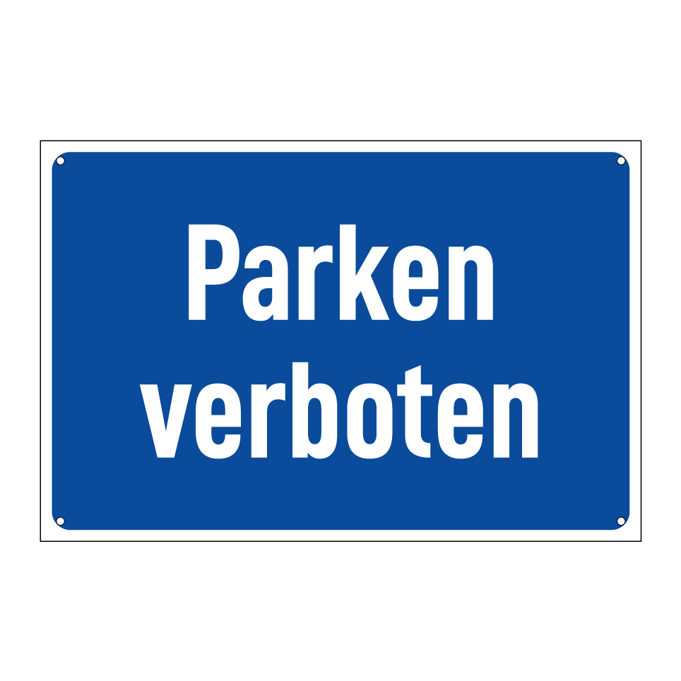 Parken verboten