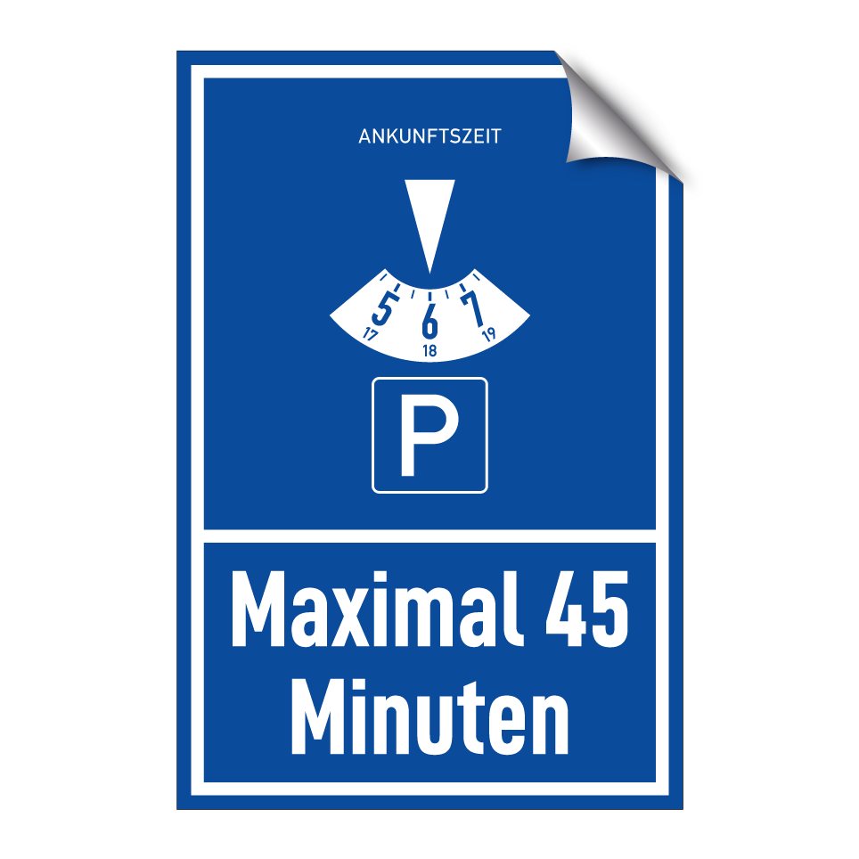 Maximal 45 Minuten