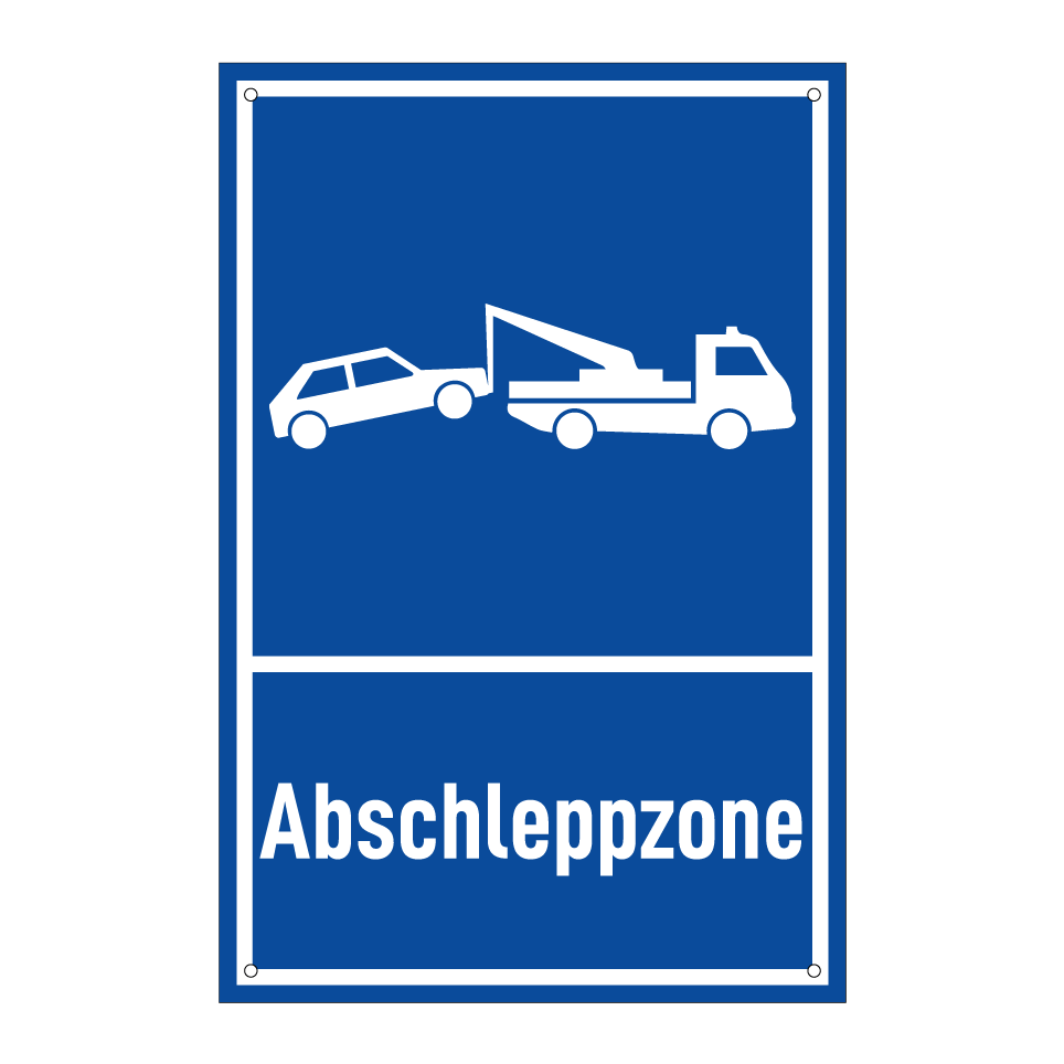 Abschleppzone