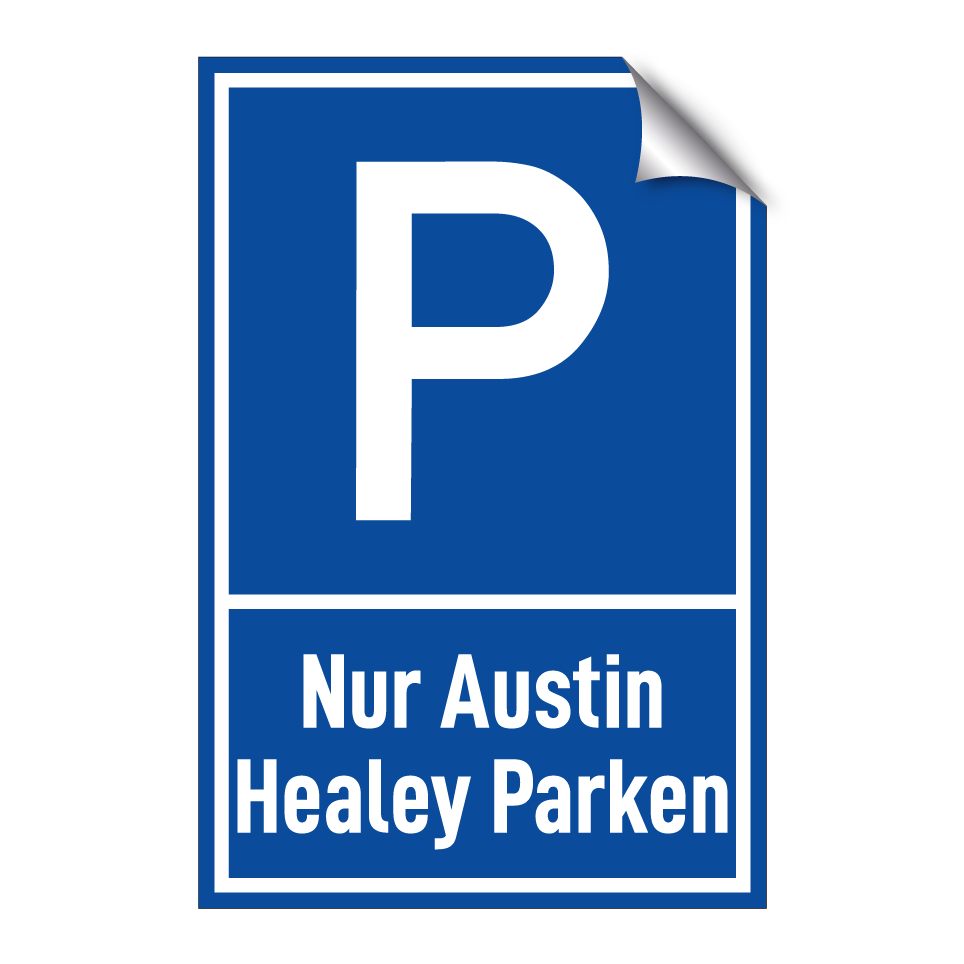 Nur Austin Healey Parken