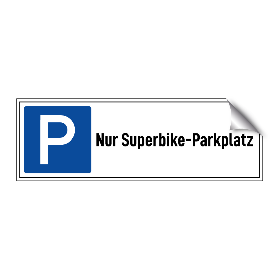 Nur Superbike-Parkplatz