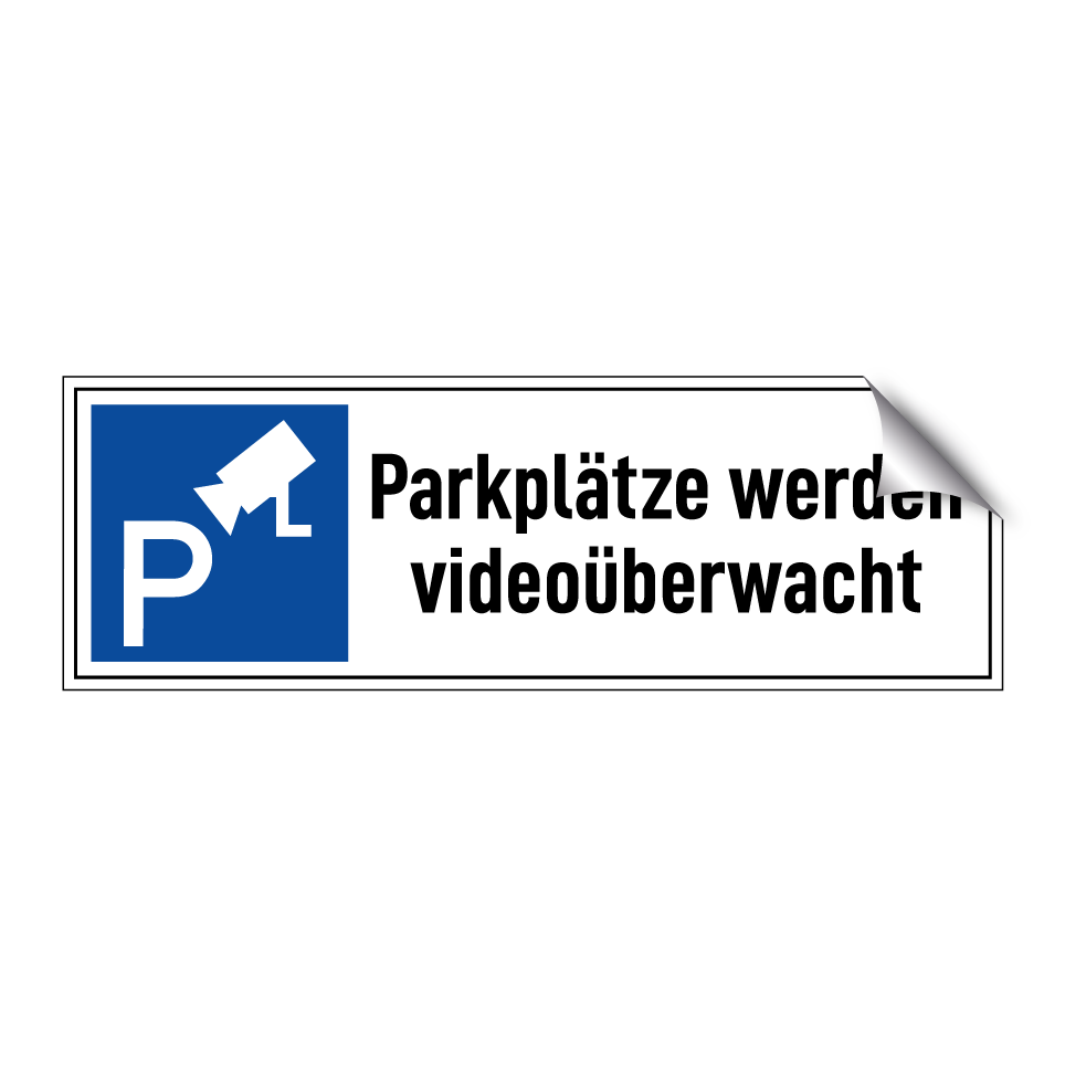 Parkplätze werden videoüberwacht