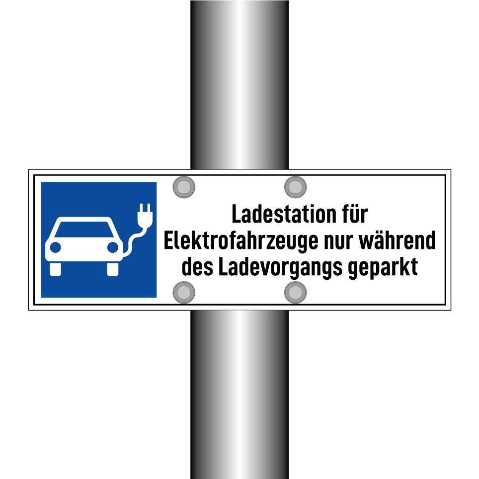 Ladestation für Elektrofahrzeuge nur während des Ladevorgangs geparkt