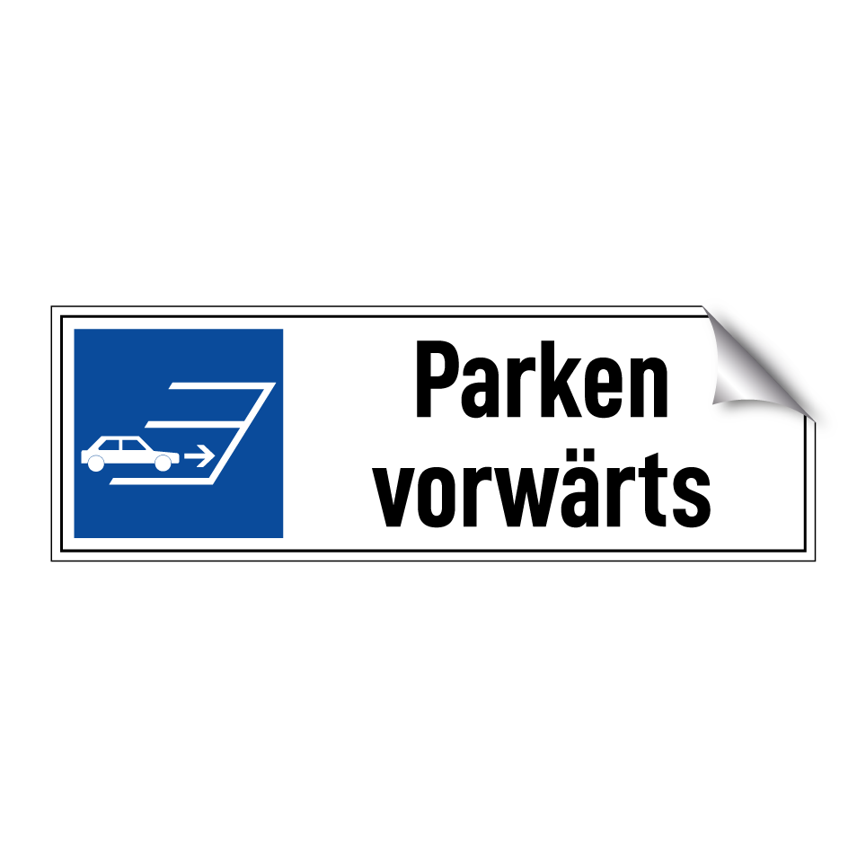 Parken vorwärts