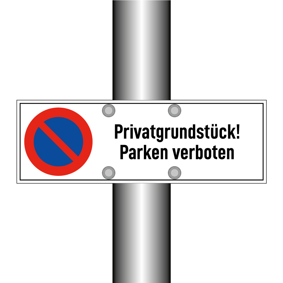 Privatgrundstück! Parken verboten