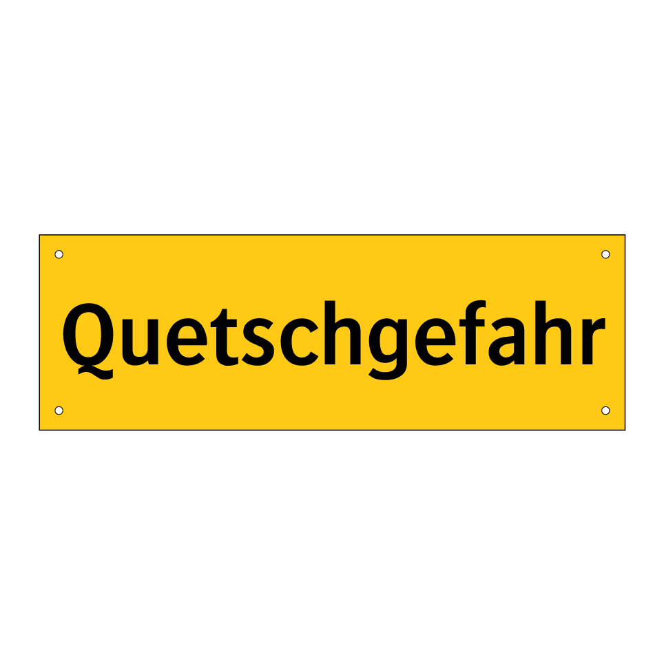 Quetschgefahr