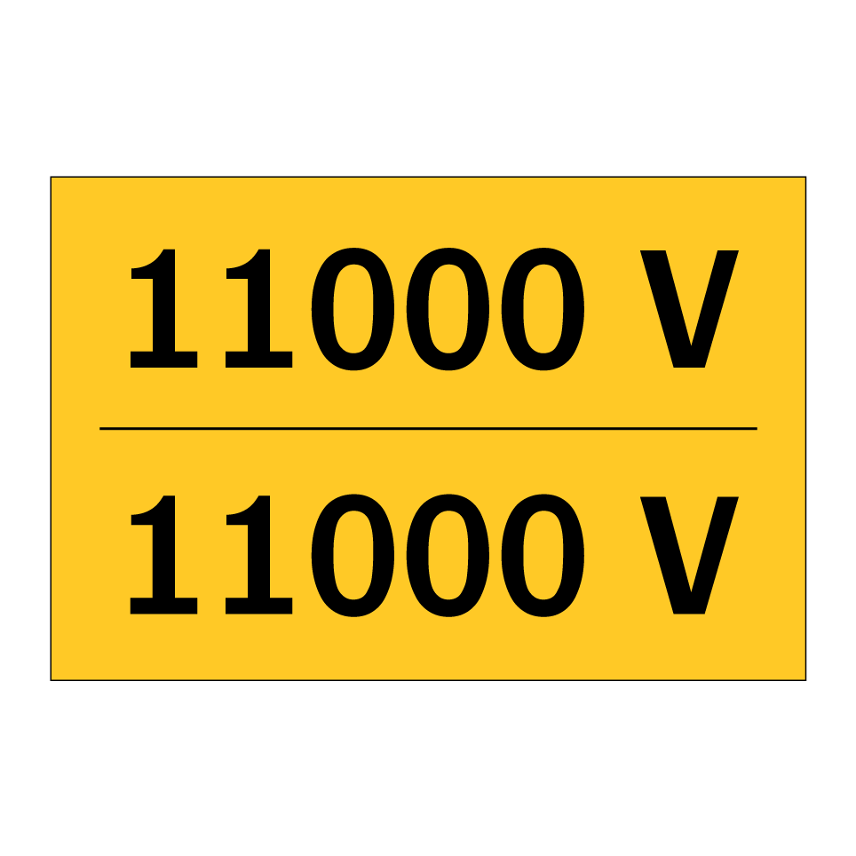 11000 V - 11000 V