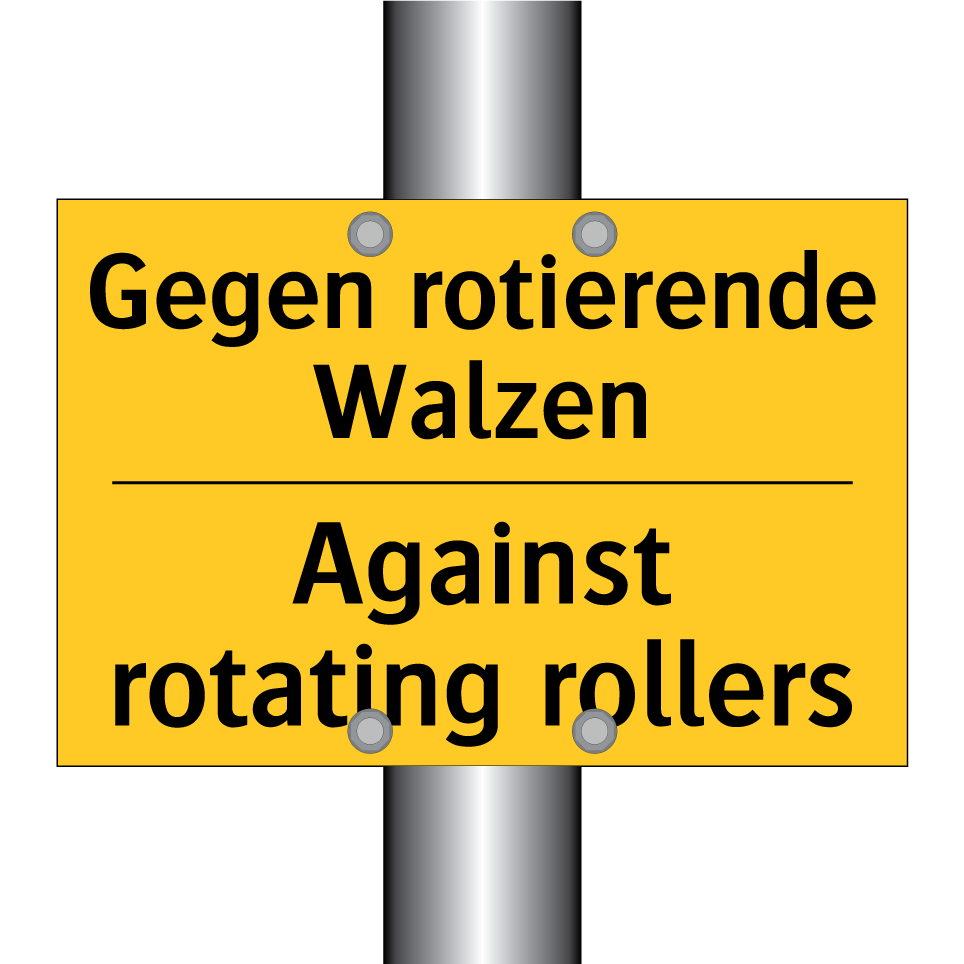 Gegen rotierende Walzen - Against rotating rollers