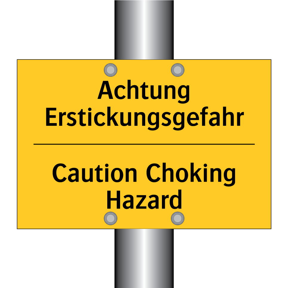 Achtung Erstickungsgefahr - Caution Choking Hazard