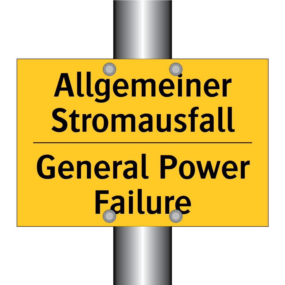 Allgemeiner Stromausfall - General Power Failure