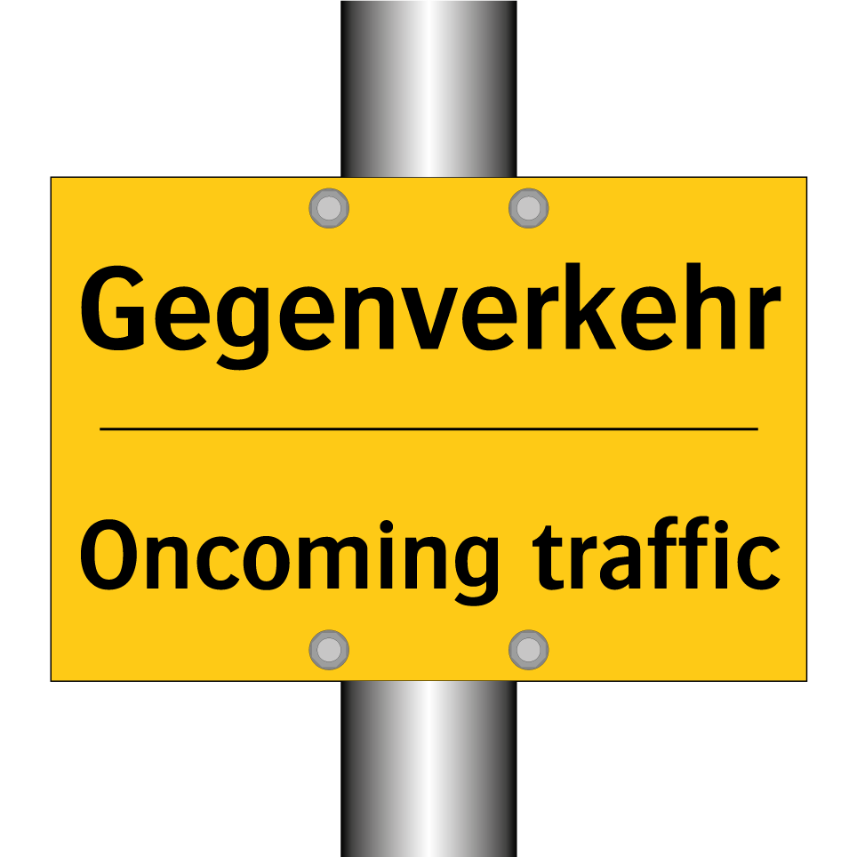 Gegenverkehr - Oncoming traffic