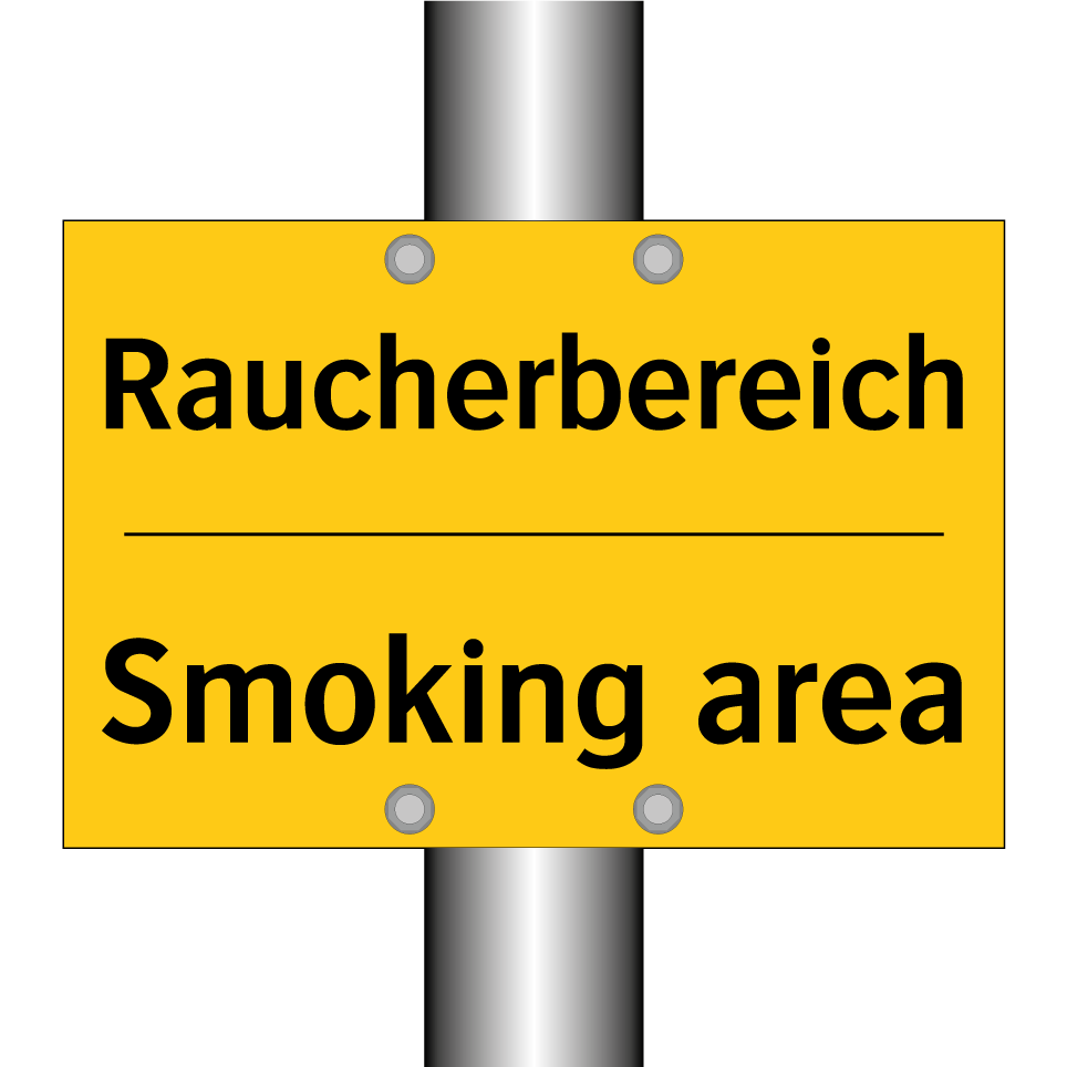 Raucherbereich - Smoking area