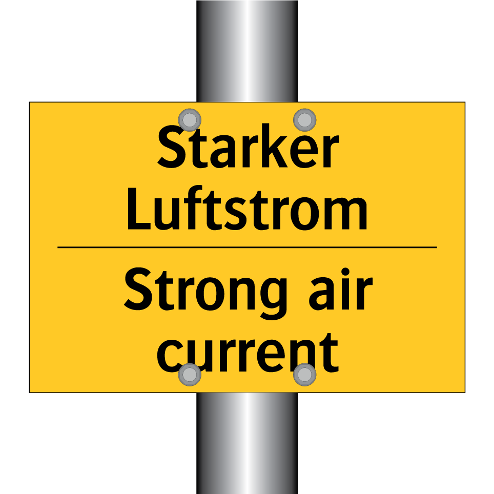 Starker Luftstrom - Strong air current