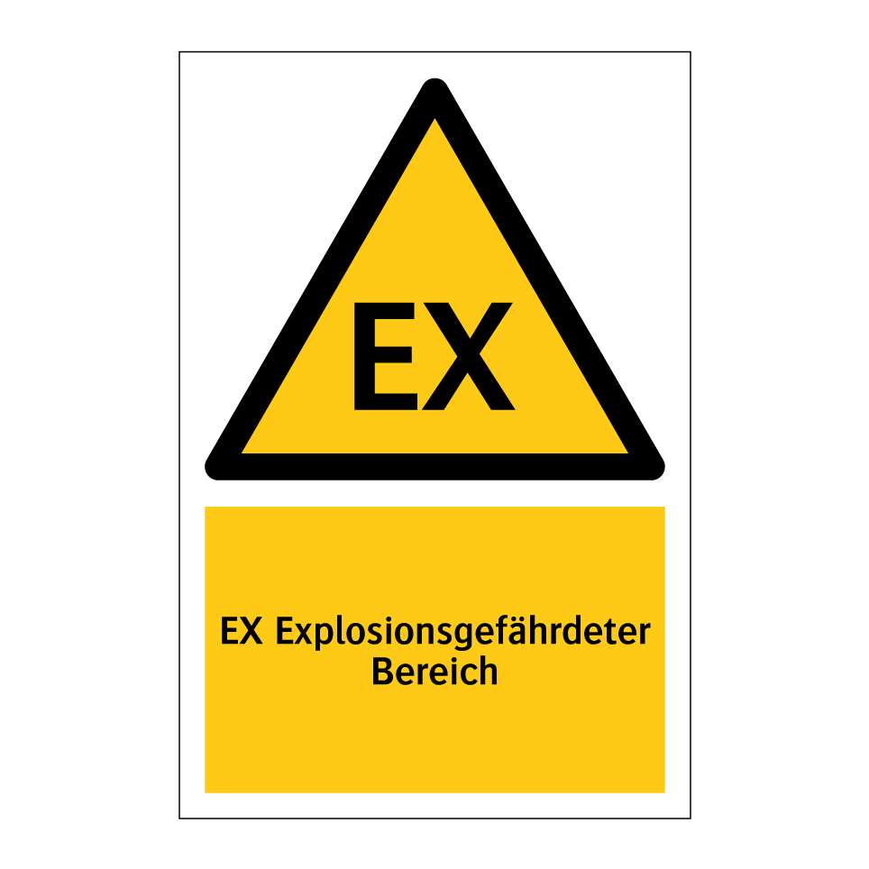 EX Explosionsgefährdeter Bereich