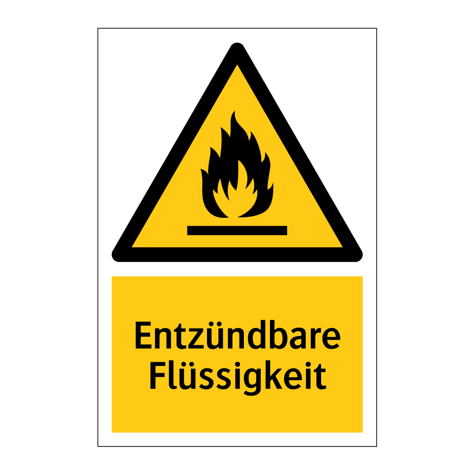 Entzündbare Flüssigkeit