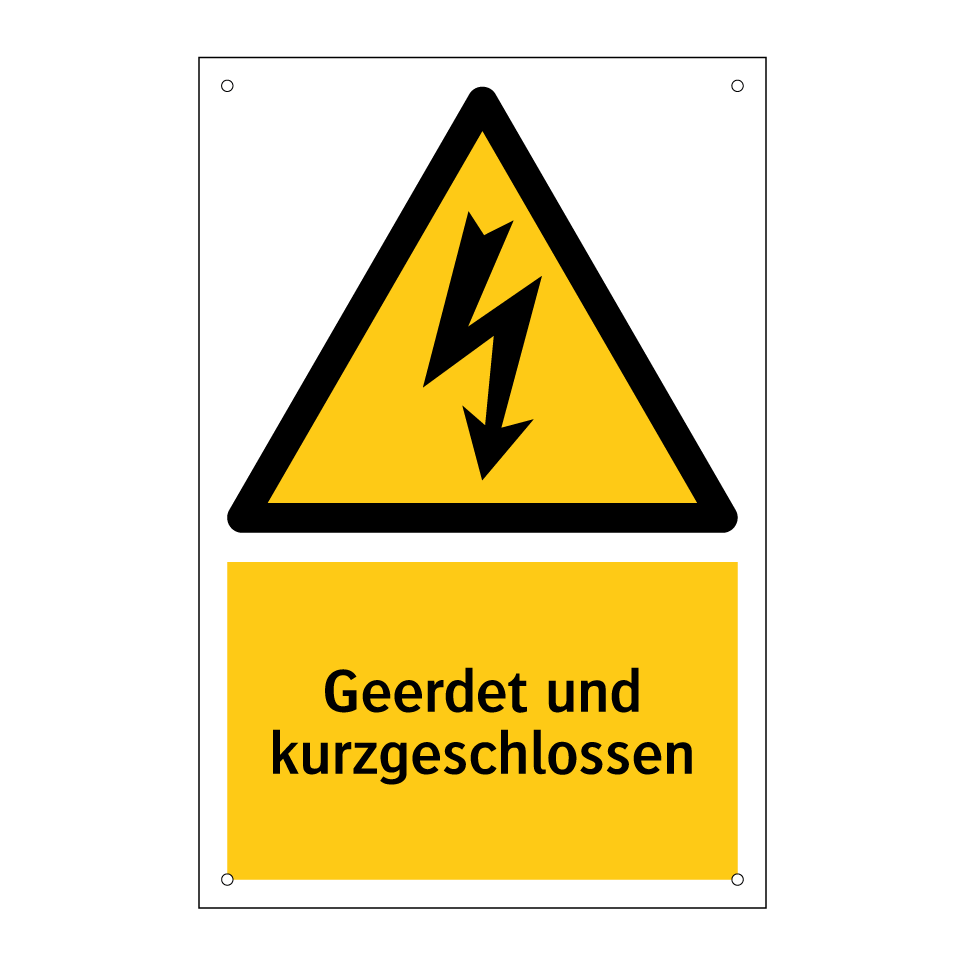 Geerdet und kurzgeschlossen