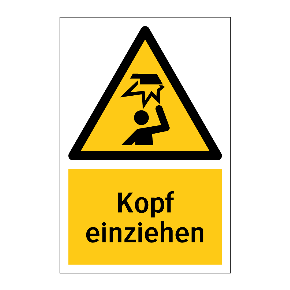 Kopf einziehen