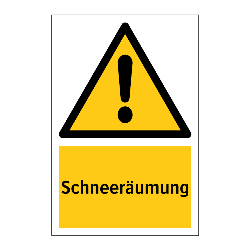Schneeräumung